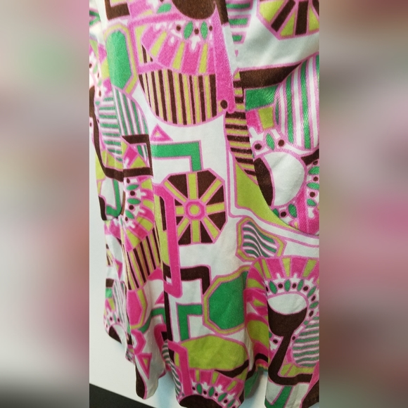 Vintage 60s Retro Floral Bathing Suit Roxanne Size 12/34 C cup - Picture 4 of 13